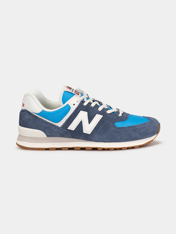 574 blue sneakers - 1