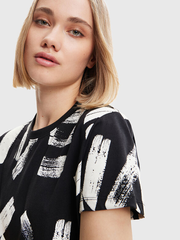 GLASGOW T-shirt with contrasting print - 4