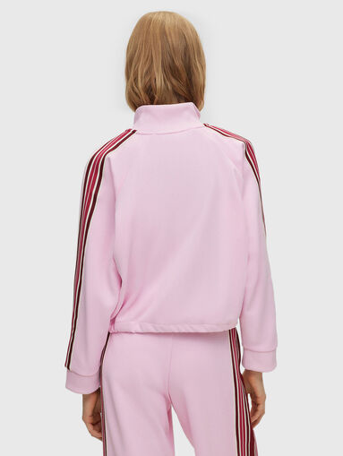 DASEIDON pink cotton blend sweatshirt - 3
