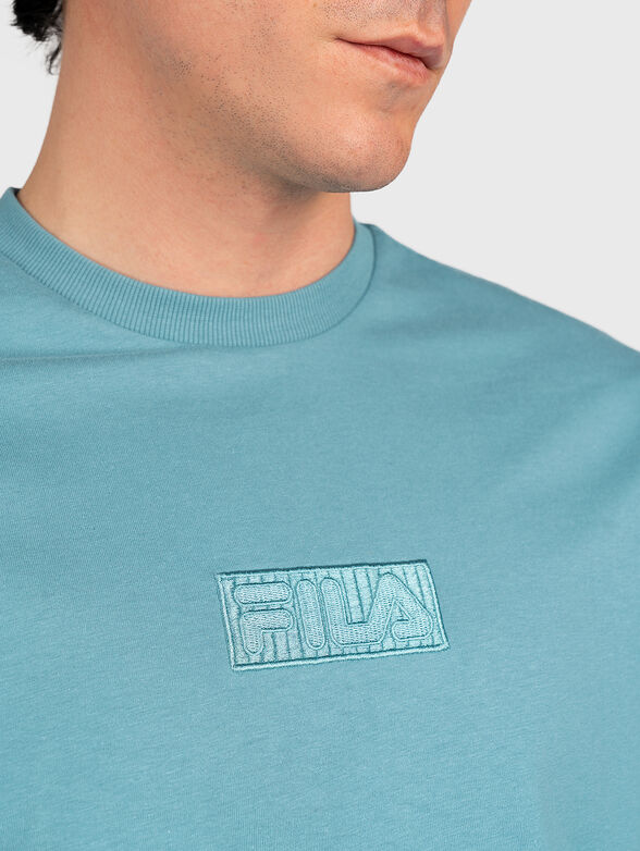 BELSH black T-shirt with logo lettering - 4
