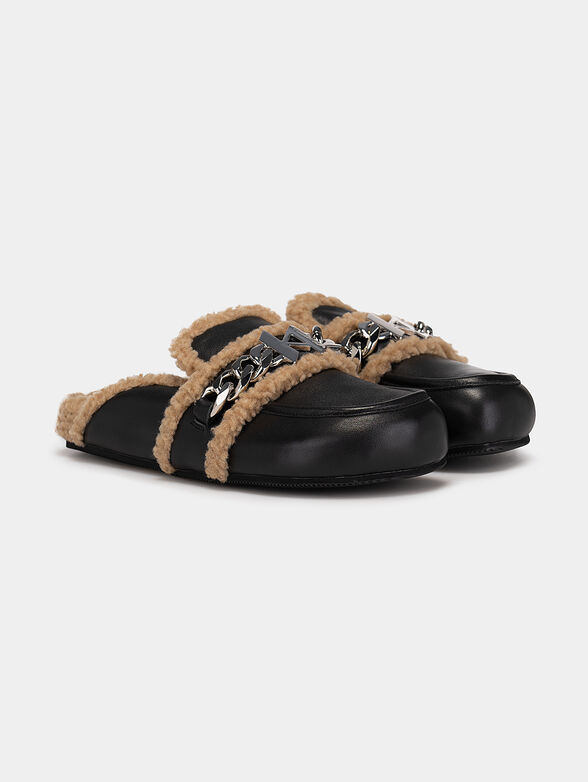 ODESSA slippers with decorative chain - 2
