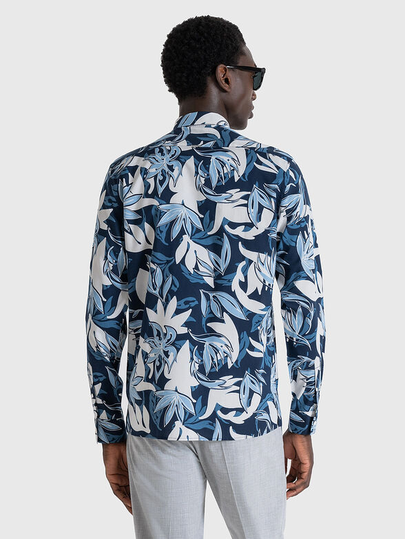 BARCELONA shirt with floral print - 1