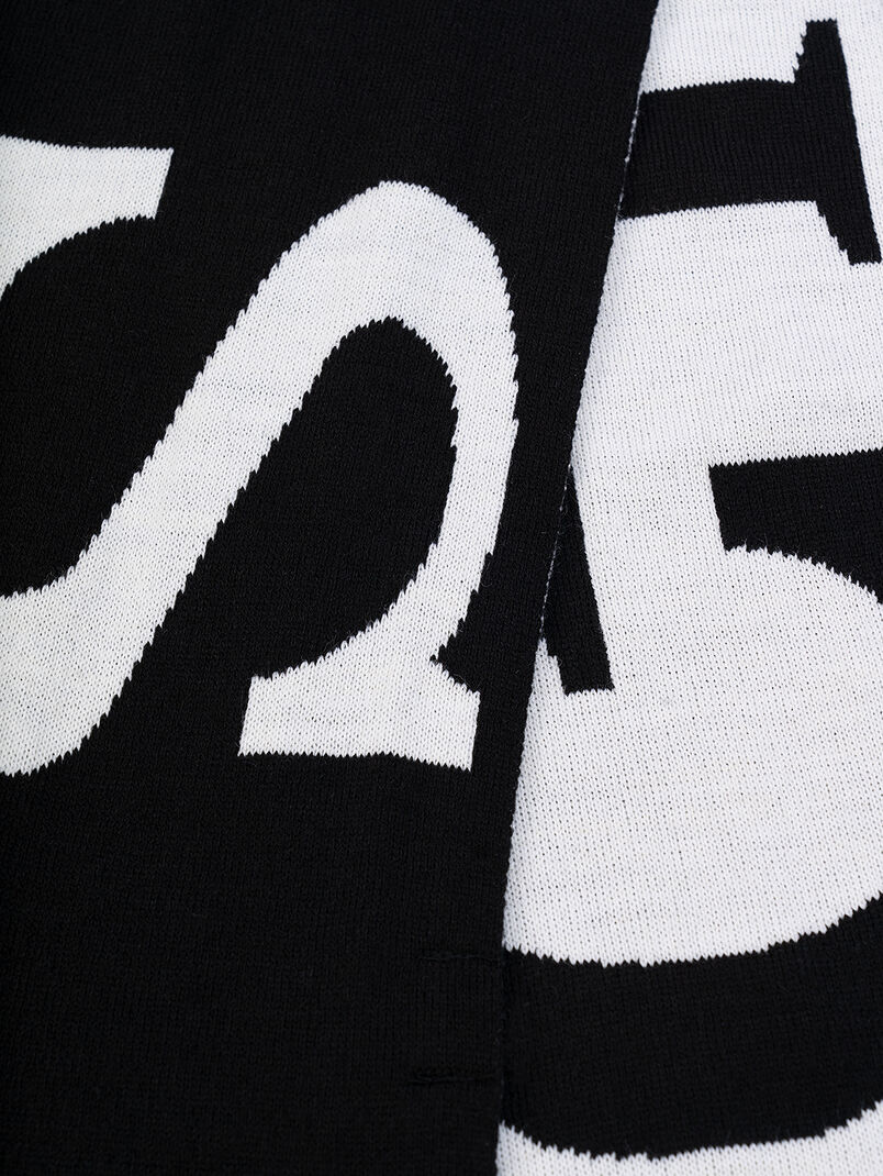 Scarf with animal print - 3