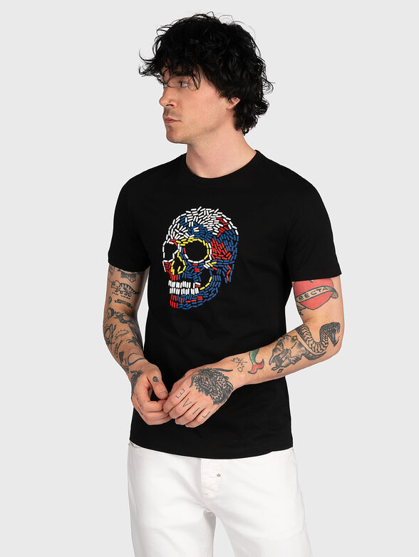 Cotton t-shirt with print - 1