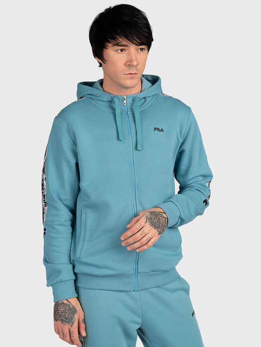 BASTHAL hooded sweatshirt with a zip