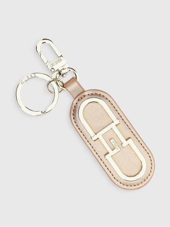 Key ring with gold-colored accent - 1