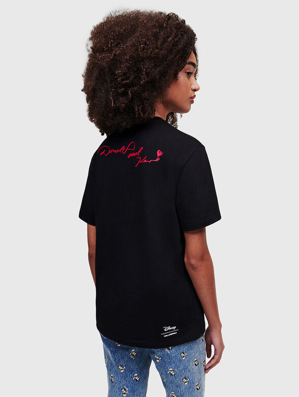KLxDISNEY black T-shirt with embroidery - 2