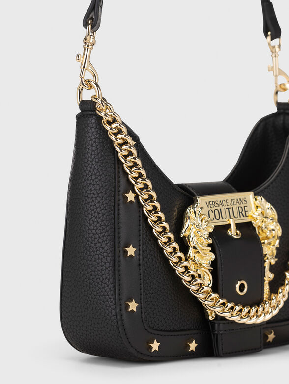 Logo-accent bag in black - 5