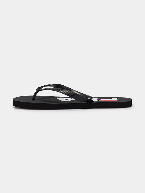 TROY black flip flops - 4