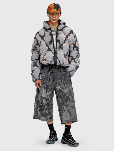 P-ECHO-SHOW sweat shorts with camouflage effect - 5