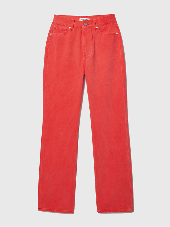 Red jeans - 1