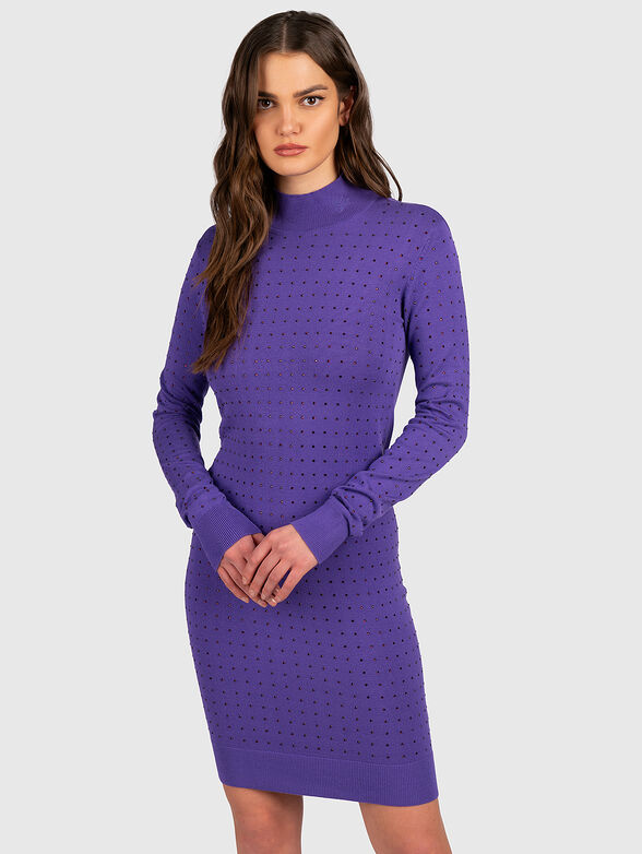 Dress with cut-out back accent - 0