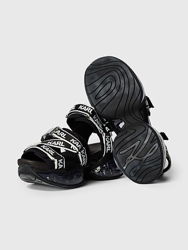 VENTURA Sandals with branded straps - 3