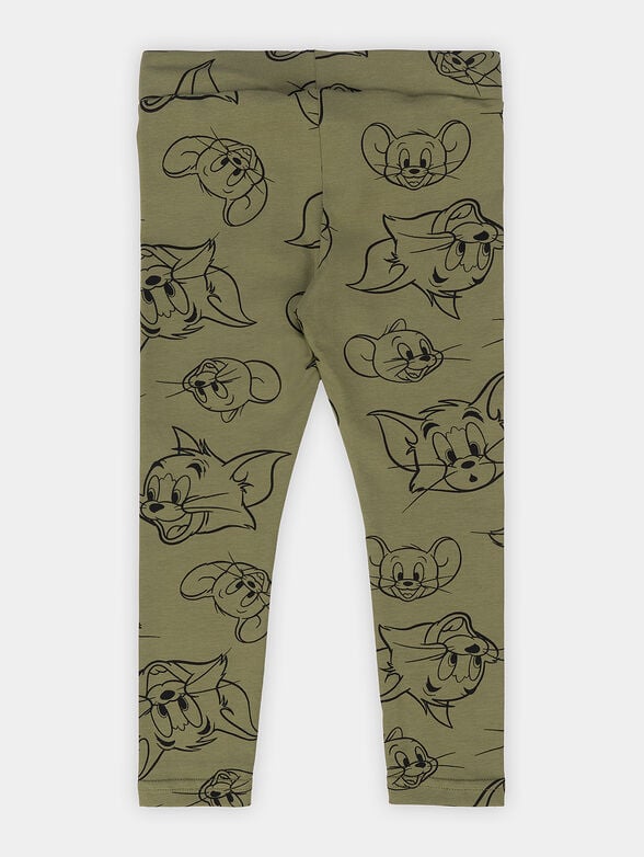 TOKAT  leggings with TOM AND JERRY print - 2