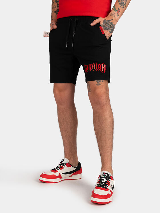 Shorts in black color - 1