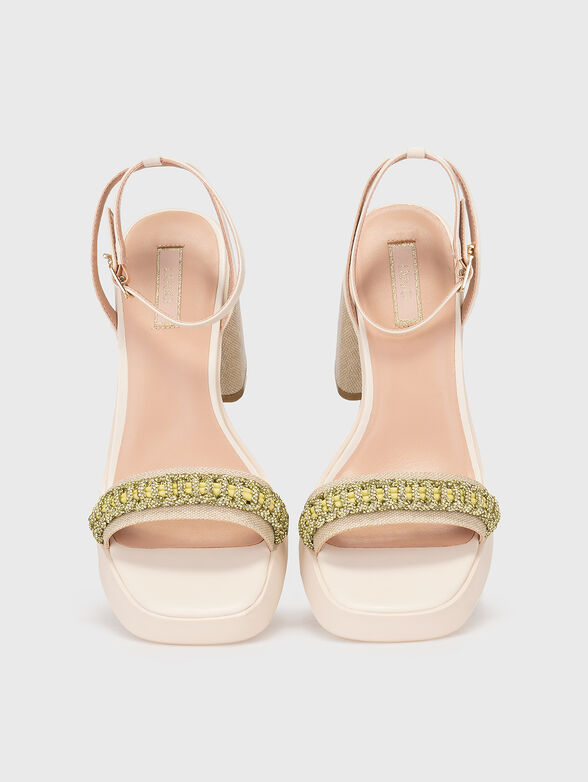 GISELE heel sandals - 6