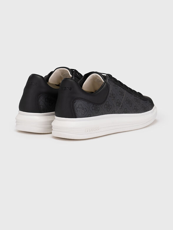 VIBO grey sports shoes with logo print - 3