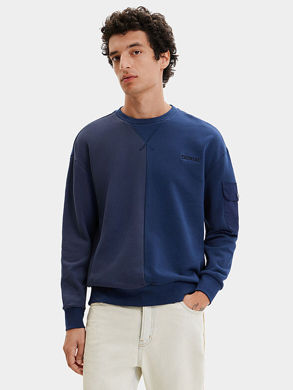 BRUNO sweater with accent pockets - 1
