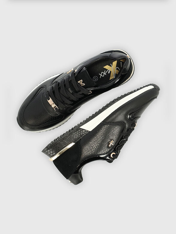 FLEUR sneakers with gold details - 6