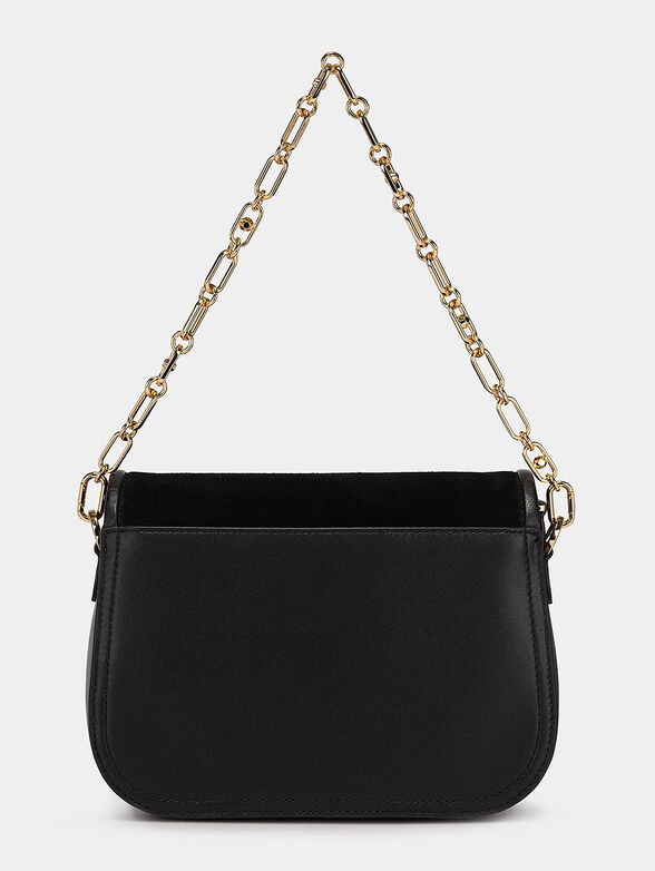 PARKER leather bag with logo accent - 3
