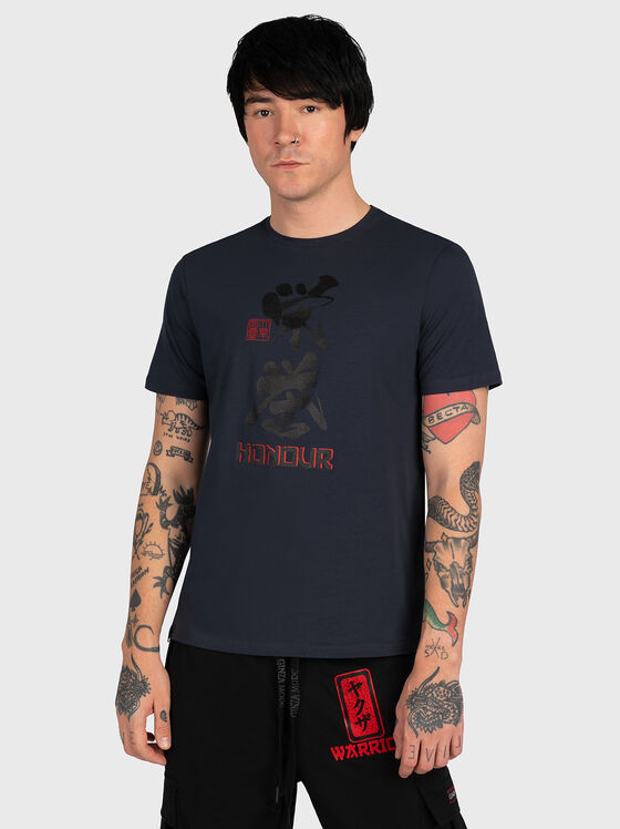 GMTS 112 T-shirt with multicolor print - 1