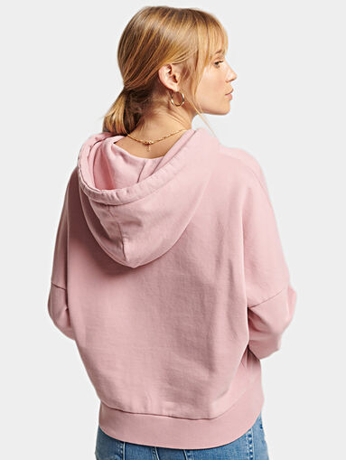 Hooded sweatshirt and logo detail - 3