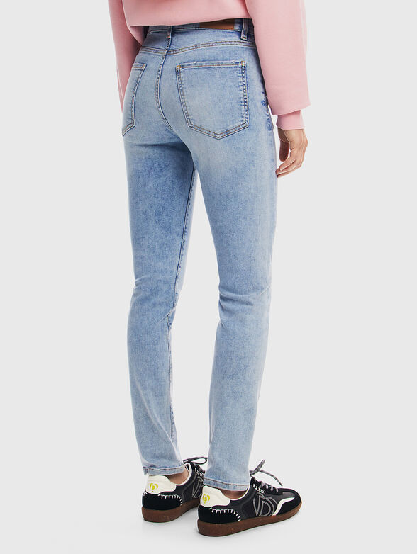 AINA jeans with floral embroidery - 2