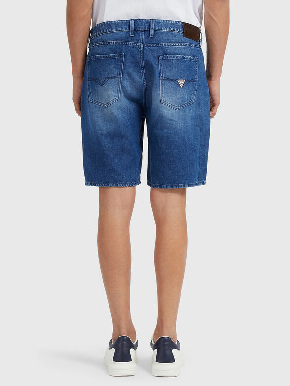 RODEO blue denim shorts - 2