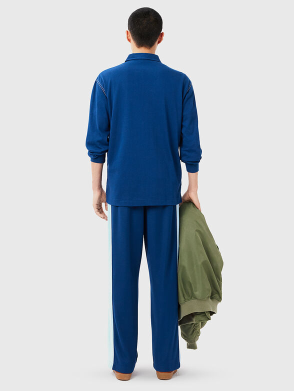 Sports trousers with contrast trims - 2