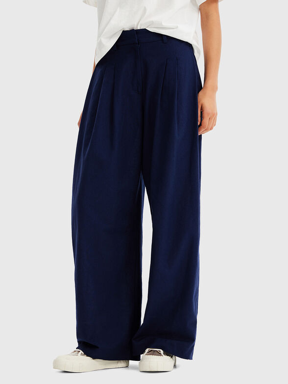 AGUEDA blue trousers - 1