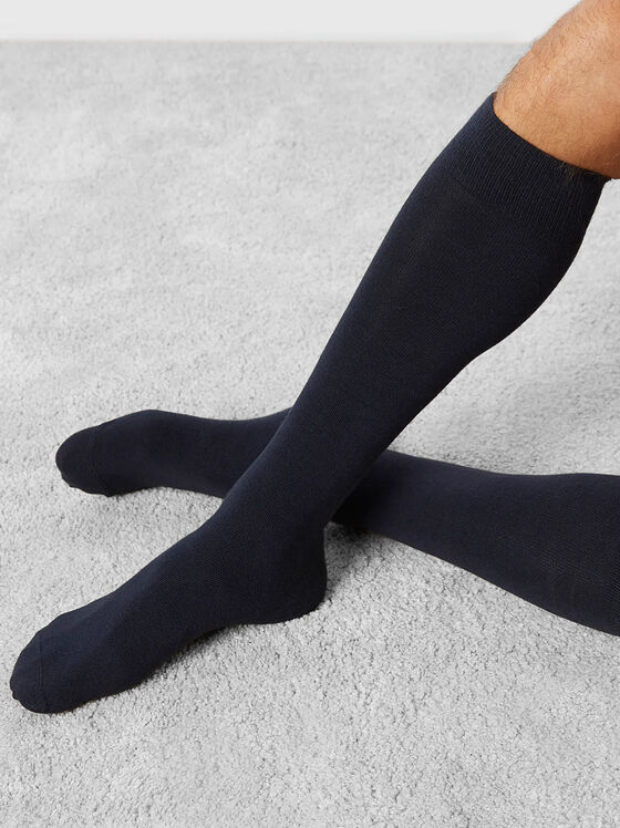 BASIC CASHMERE long socks  - 1