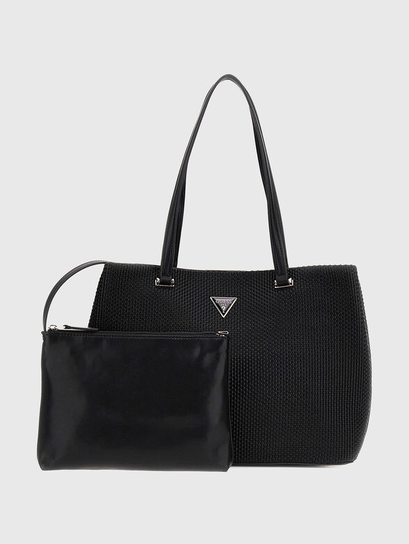 Beige bag with pouch - 1