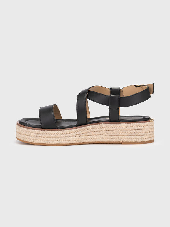 LYNN sandals in leather - 4