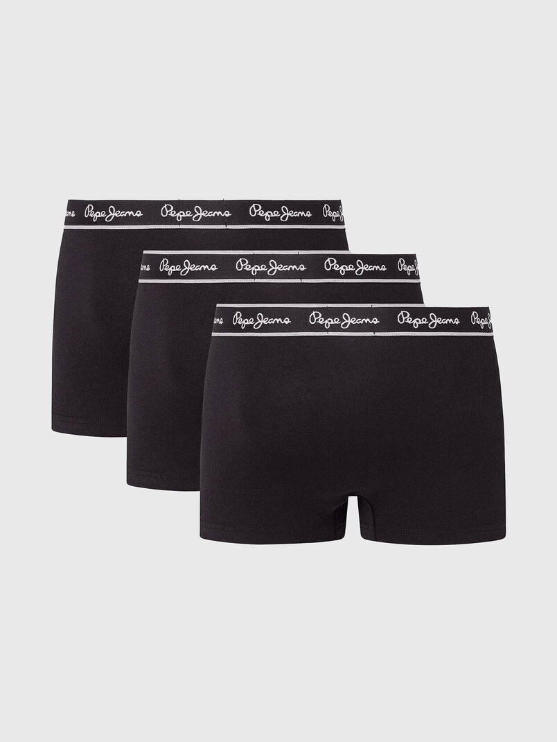 Set of three black boxers - 3