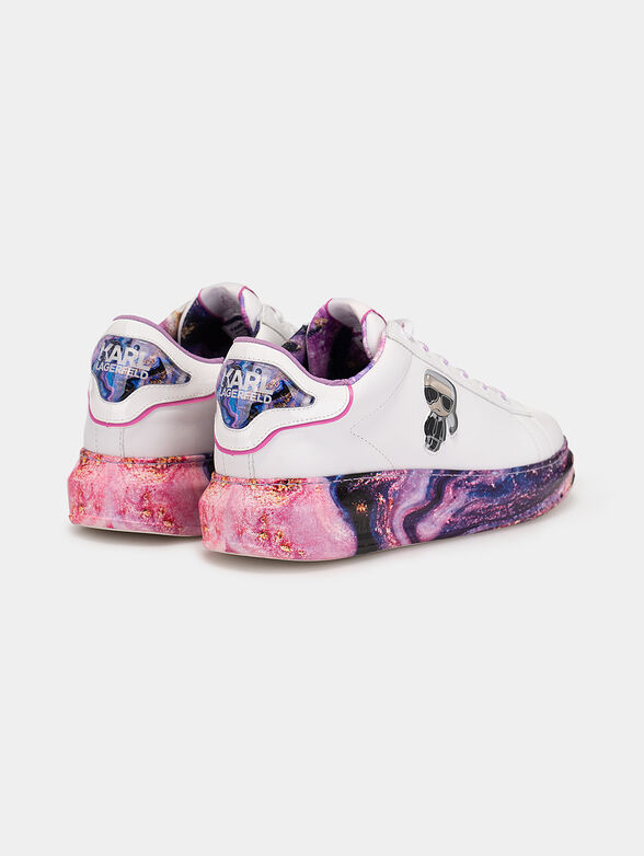 KAPRI shoes with accent sole - 3