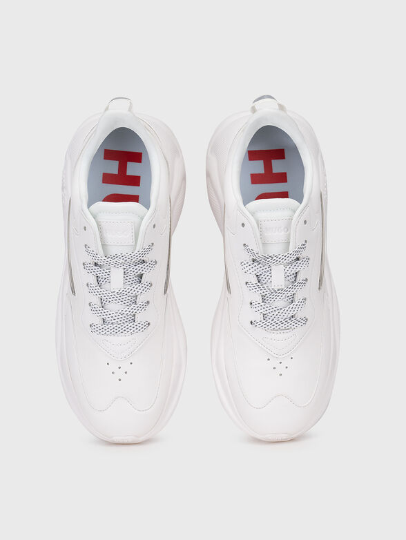 Eco leather sneakers - 6