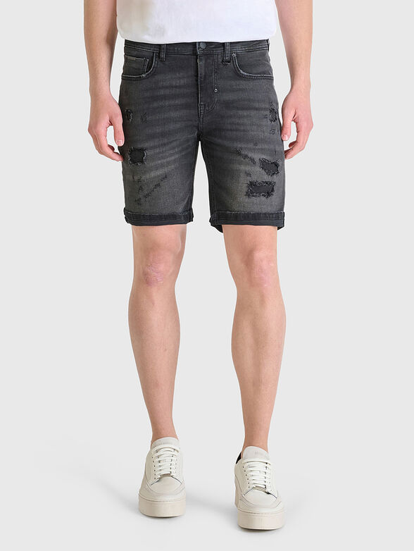 RANDY denim shorts - 0