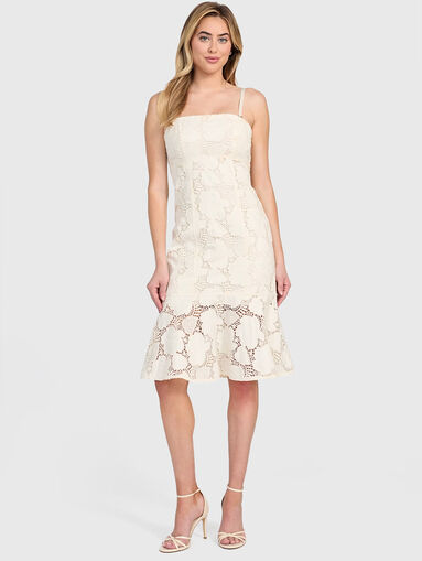 MAISY lace midi dress - 4