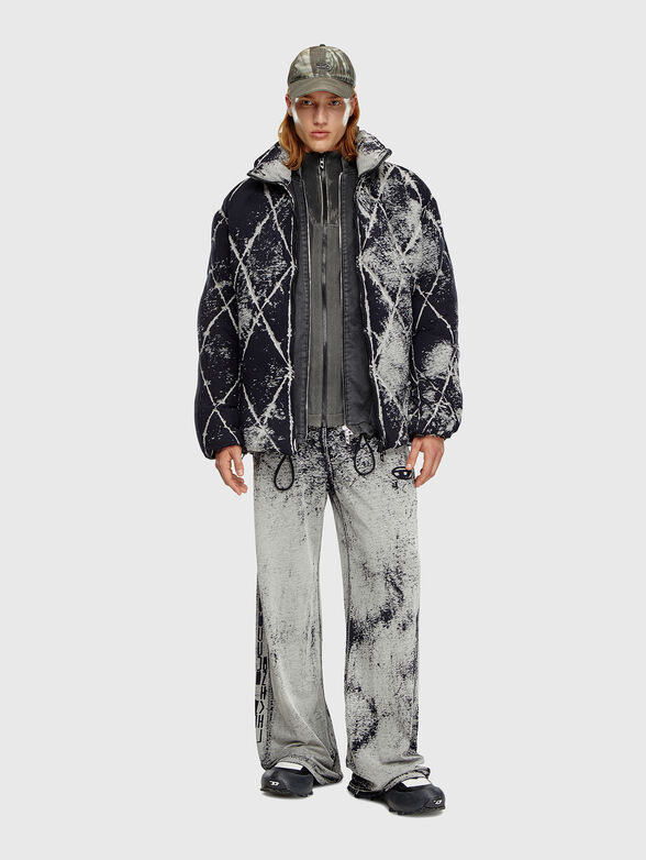 W-MARCEL jacket with contrasting print - 2