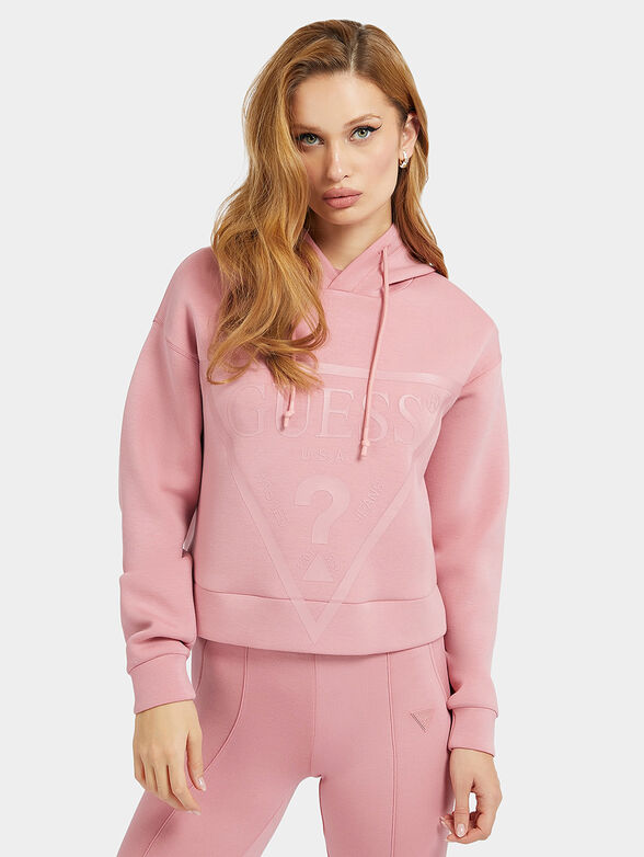 NEW ALISA black sweatshirt with logo lettering - 1