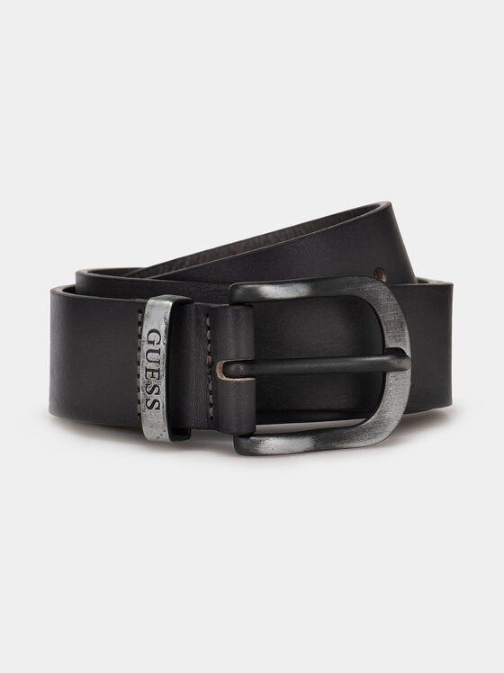 SMOKEY belt in dark grey color - 1