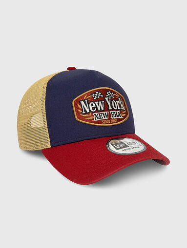 Cap with contrast patch  - 3