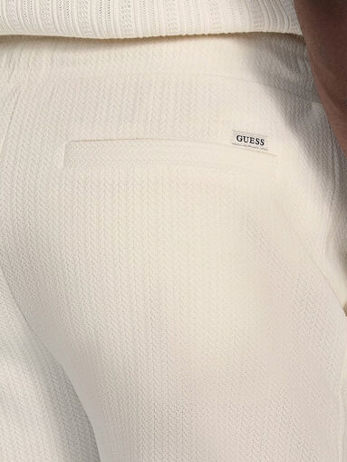 BARON shorts with embossed texture - 4