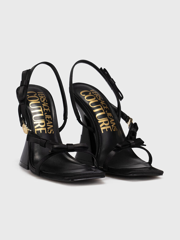 FONDO KIRSTEN DIS. 90 black sandals - 2