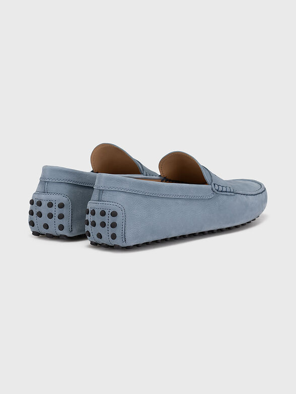 NUOVO blue loafers - 2