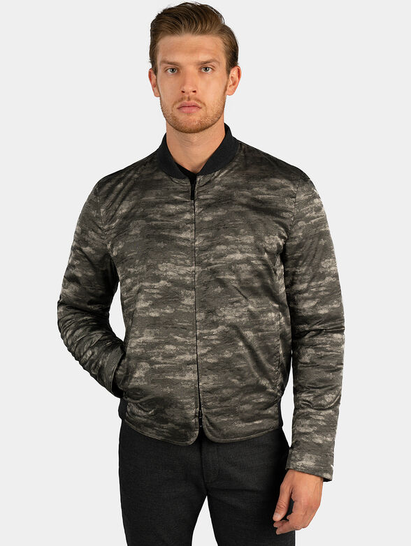 Bomber jacket with print - 1