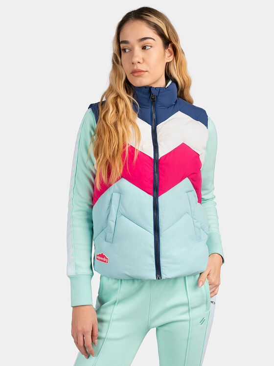Sports vest with colorful accents - 1
