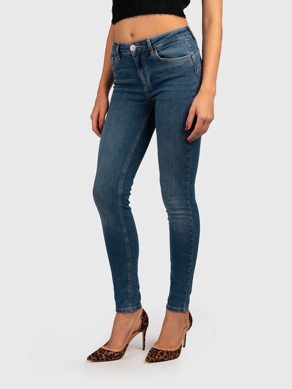 Skinny jeans with a mid waist - 1