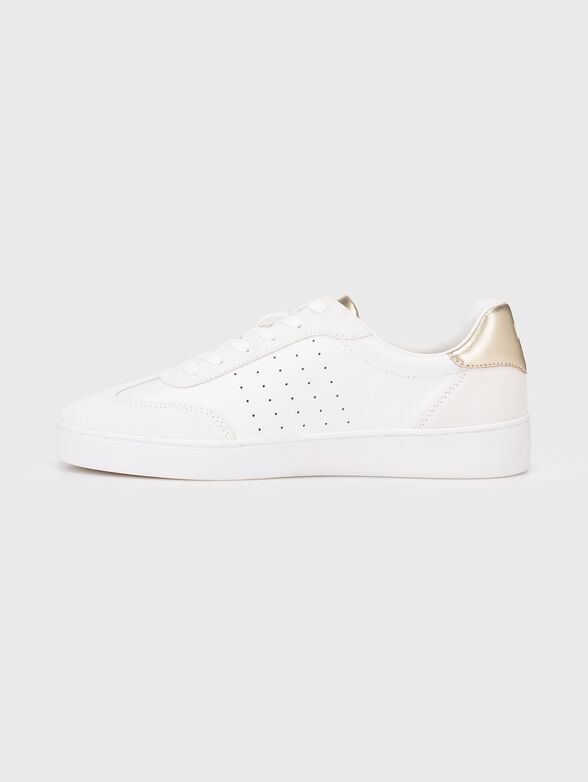 SCOTTY  lace up sneakers in leather - 3