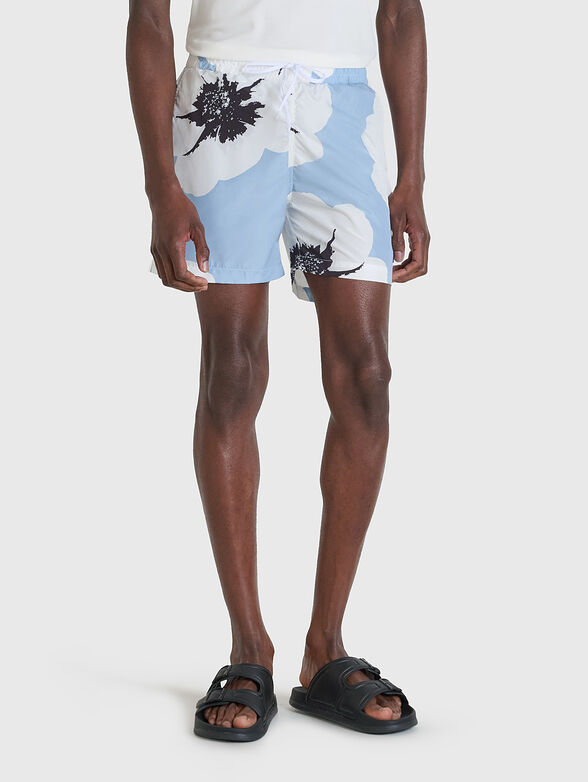 Beach shorts with print - 1